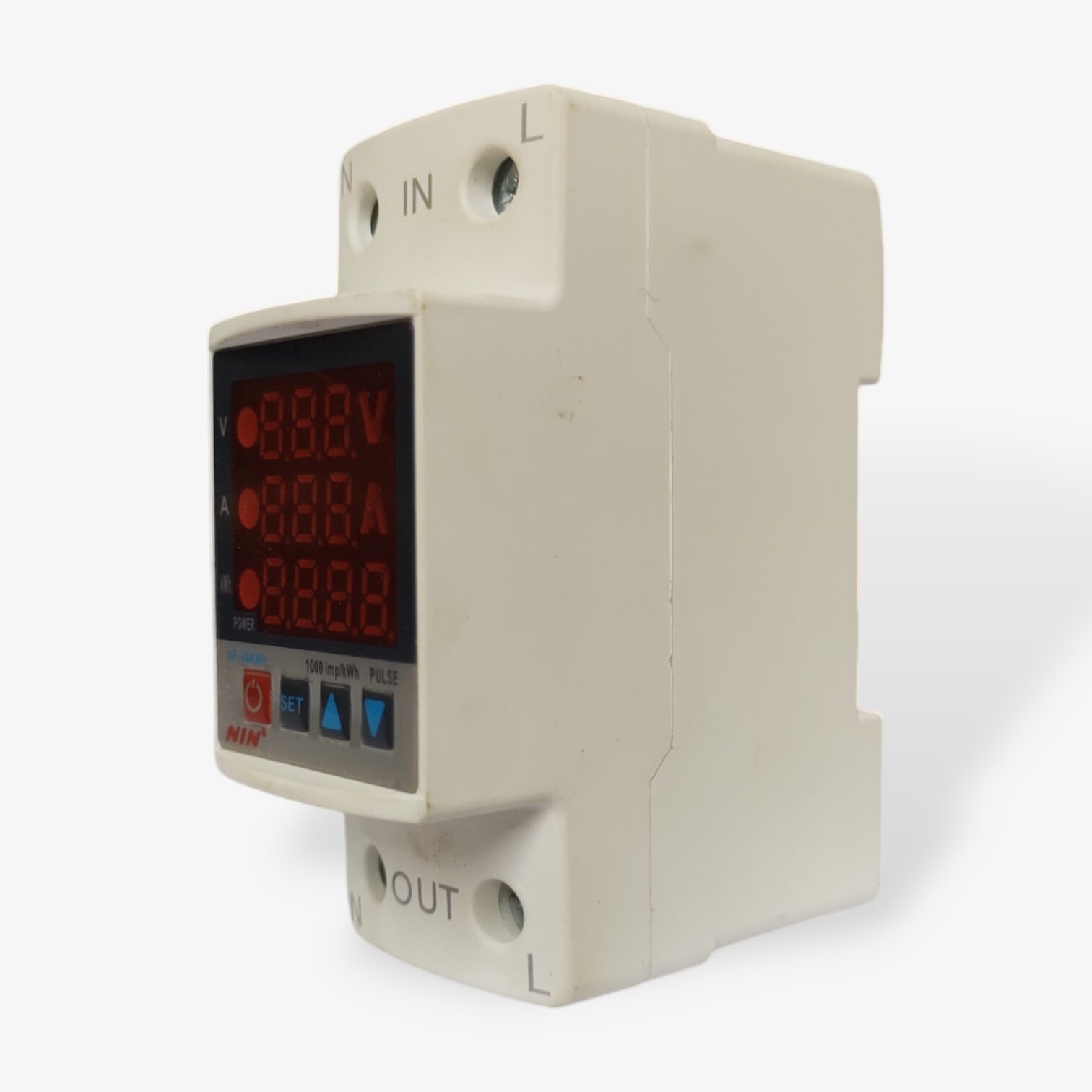 63A NIN Over and Under Voltage Current Protector Relay NP2-VA-KWH - Image 4
